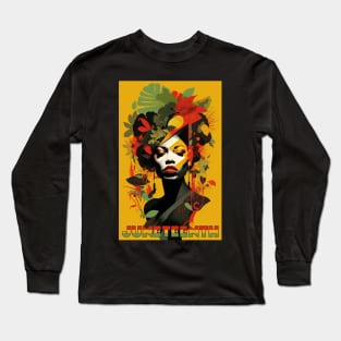 Juneteenth Warrior Long Sleeve T-Shirt